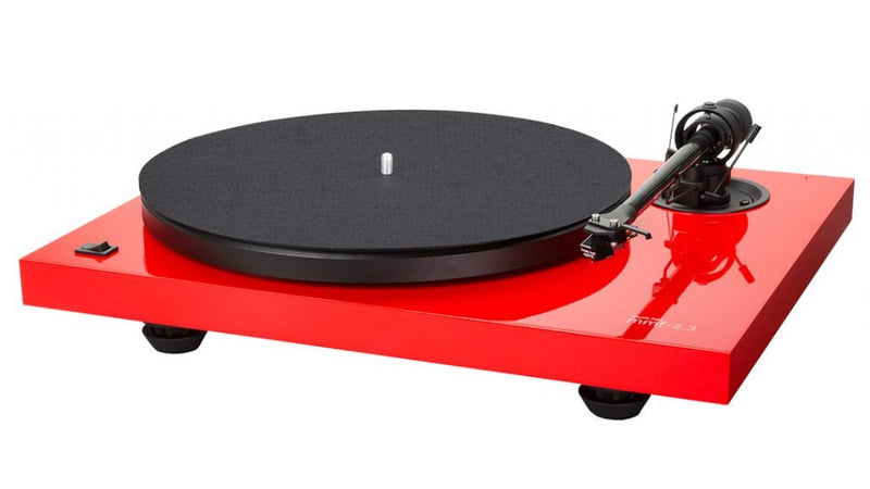 Music Hall Audio Turntable Audiophile 2-Speed Belt Drive - MMF- 2.3LE (Red)
