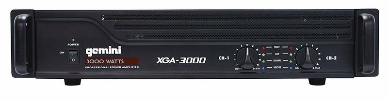 Gemini XGA-3000 3000W Professional Power Amplifier