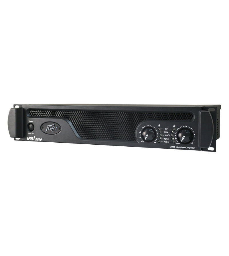 Peavey IPR2 2000 Power Amplifier with 2 Channel Linkwitz-Riley Crossovers