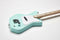 Loog Pro Electric Green 3-Stringed Solidbody Guitar - with Strap