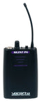 VocoPro 16 Channel UHF Wireless Audio Bodypack Transmitter - SilentPA-TX