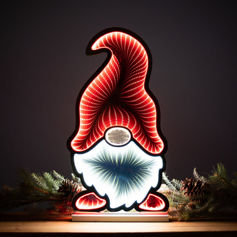 Gnome Infinity Light Display 24"H