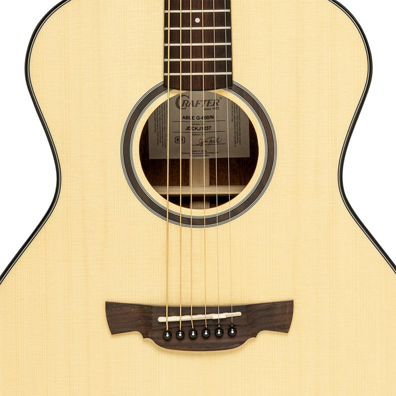 Crafter Able 600 Orchestra Acoustic Guitar - Spruce - ABLE T600 N