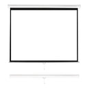 Pyle Home PRJSM1006 Universal Pull-down Manual Projection Screen 100" Diagonal