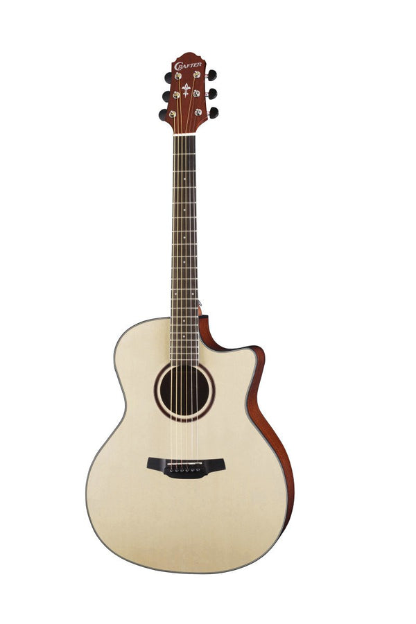 Crafter Silver Series Grand Auditorium Acoustic Electric Guitar - HG250-CE-N