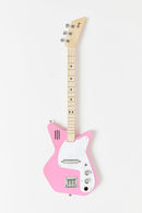 Loog Pro 3-String Electric Guitar with Built-in Amplifier - Pink - LGPRCEM
