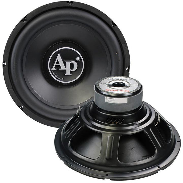 Audiopipe 15" Woofer Dual 4 Ohm 1500W Max TS-PP2-15-D4