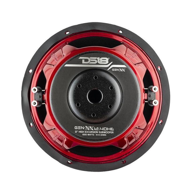 DS18 GEN-XX 1000 Watts 4 Ohm High excursion 12" Subwoofer - GENXX12.4DHE