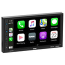 Sound Storm Double Din 7" Touchscreen AM/FM/BT/Carplay w/ Backup Cam DD7CPA-C