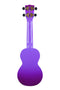 Mahalo Designer Series Hibiscus Soprano Ukulele - Purple Burst - MD1-HAPPB