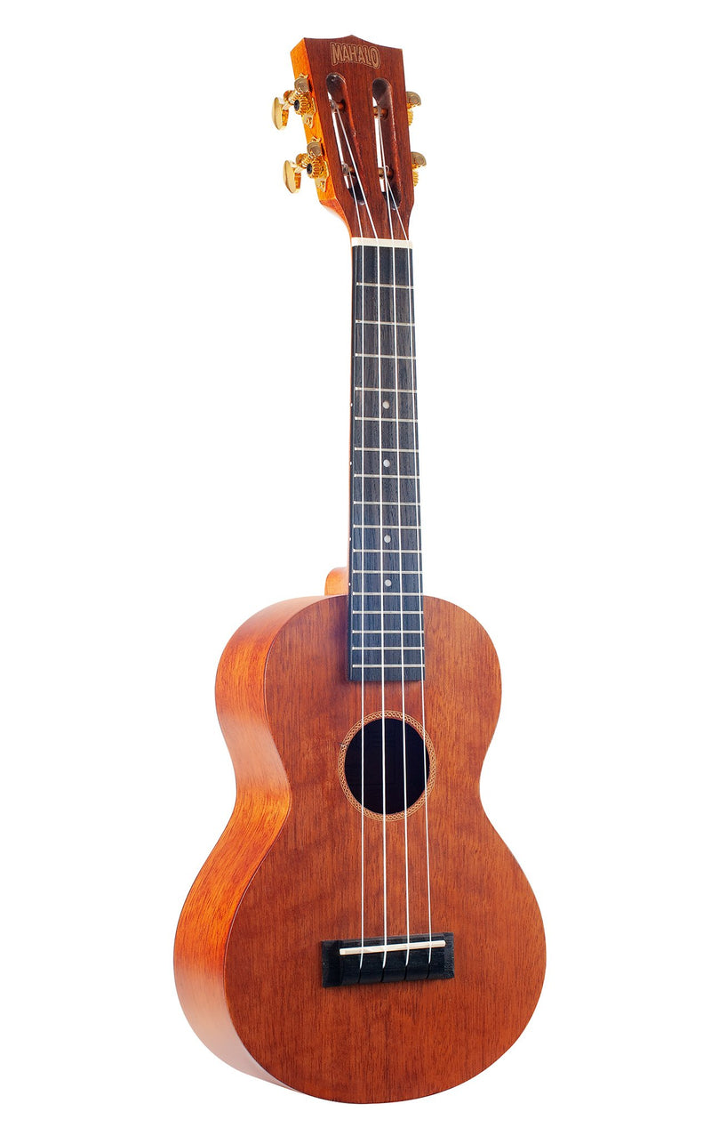 Mahalo Java Concert Ukulele - Trans Brown - MJ2-TBR