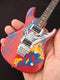 Axe Heaven Joe Satriani Silver Surfer Mini Guitar Replica - JS-601