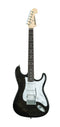 Washburn Sonamaster Deluxe Electric Guitar - Transparent Black - SDFTB-U