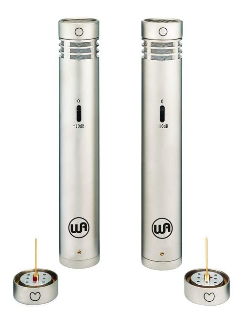 Warm Audio Stereo Pair with Omni and Cardioid Capsules - WA-84