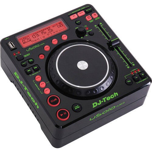 DJ-Tech U Solo MKII - Compact Twin USB Player and Controller