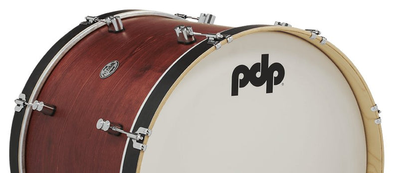 PDP Concept Classic 16x22 Bass Drum - Ox Blood Stain - PDCC1622KKOB