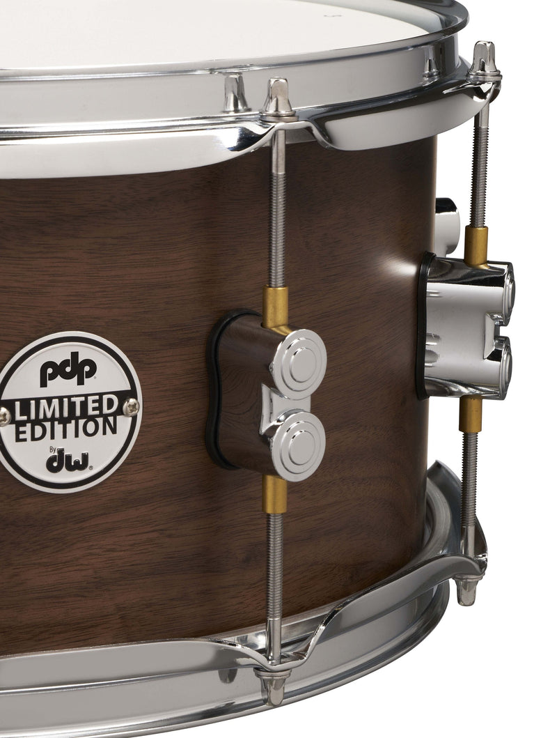 PDP Limited Edition 6.5x14 Maple/Walnut Snare Drum - Natural Satin PDSN6514MWNS