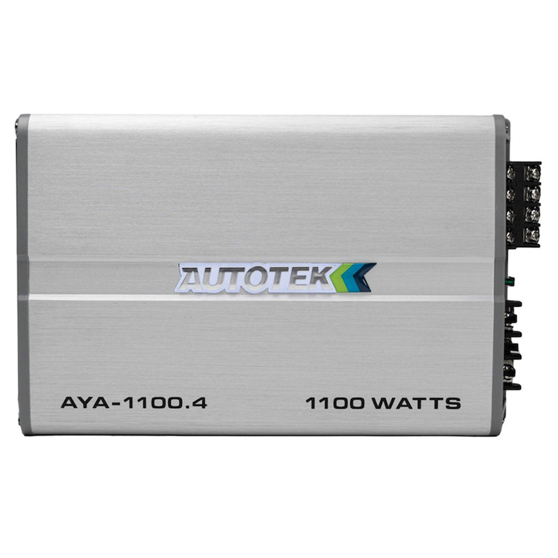 Autotek Alloy Series - 4 Channel 1100 Watts Car Amplifier - AYA-1100.4