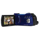 Minolta 1080p Full HD IR Night Vision Wi-Fi Camcorder (Blue) MN200NV-BL