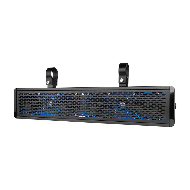 DS18 HYDRO SBAR25 30" Marine Water Resistant Sound Bar Speaker System RGB LED Lights 6 Speakers 600 Watts