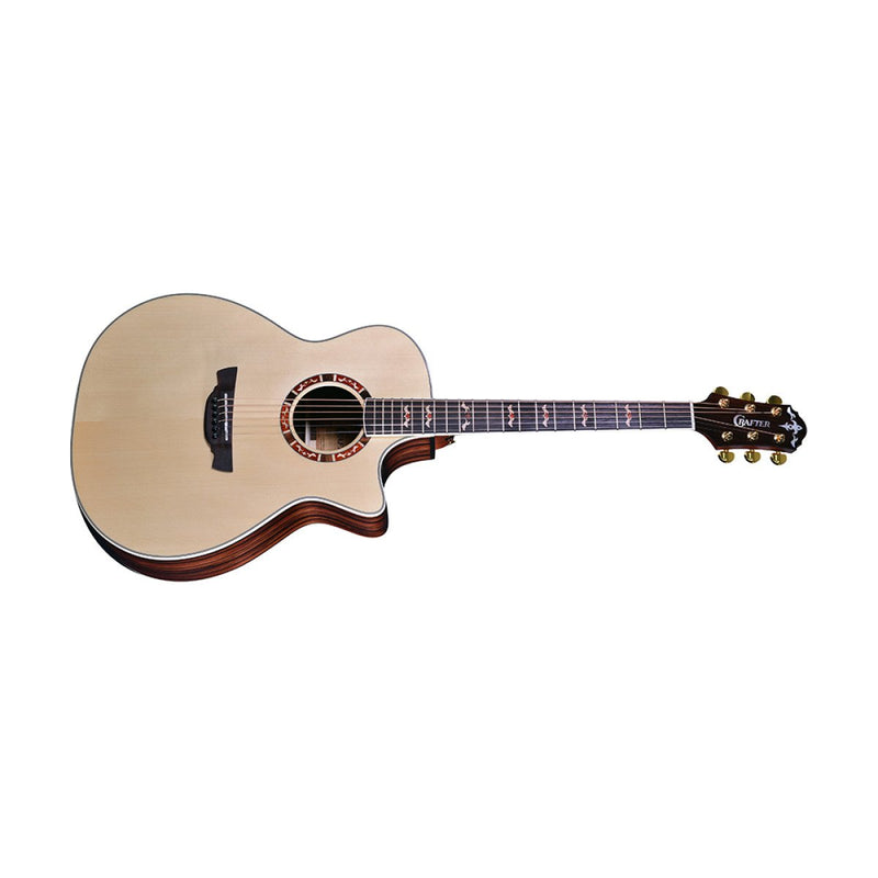 Crafter Grand Auditorium Acoustic Electric Guitar - Natural - STG G22CE
