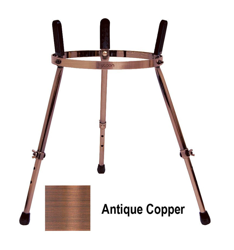 Tycoon Master Series Single 12 1/2" Conga Stand - Antique Copper - MTCS-AC121/2