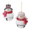 Snowman Sleigh Bell Ornament (Set of 12)