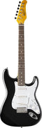 Oscar Schmidt 3/4 Electric Guitar - Black - OS-30-BK