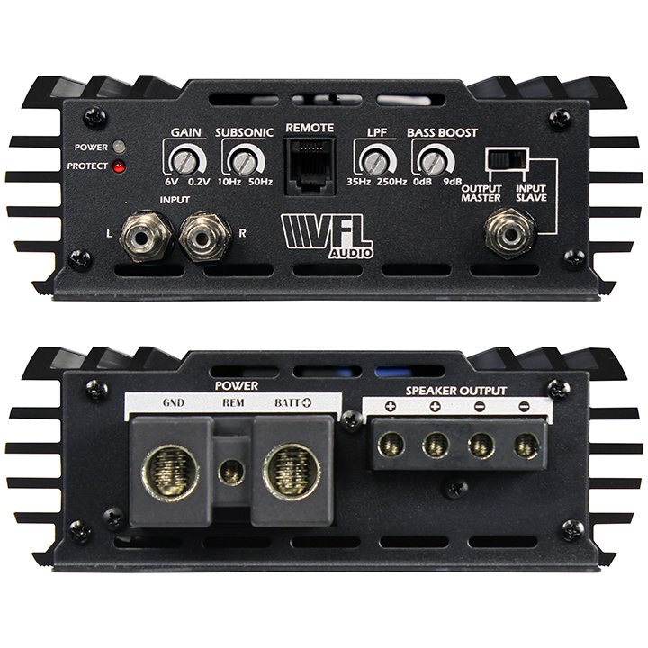 VFL AUDIO Hybrid Amplifier Linkable D Class 2800 watts max HYBRID-2800.1D