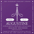 Augustine 12 PK Regal/Black High Tension Nylon Guitar Strings - HLSETREGBLACKPK