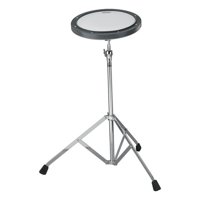 Remo 10“ Practice Pad Gray Coated Head with Stand - RT-0010-ST