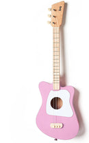 Loog Mini Acoustic Guitar for Children & Beginners - Pink