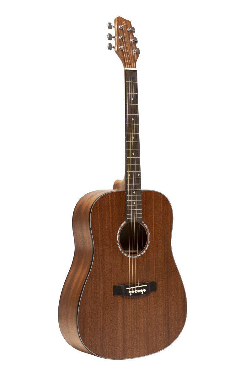 Stagg Acoustic Dreadnought Guitar - Natural Finish - SA25 D MAHO