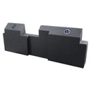 QPower QBOMB '19-23 Jeep Gladiator Dual 10" Sealed Empty Spkr Box QBGLADIATOR10