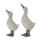 Wicker Duck Figurine (Set of 4)