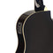 Stagg Left-Handed Cutaway Acoustic Electric Dreadnought Guitar - Black