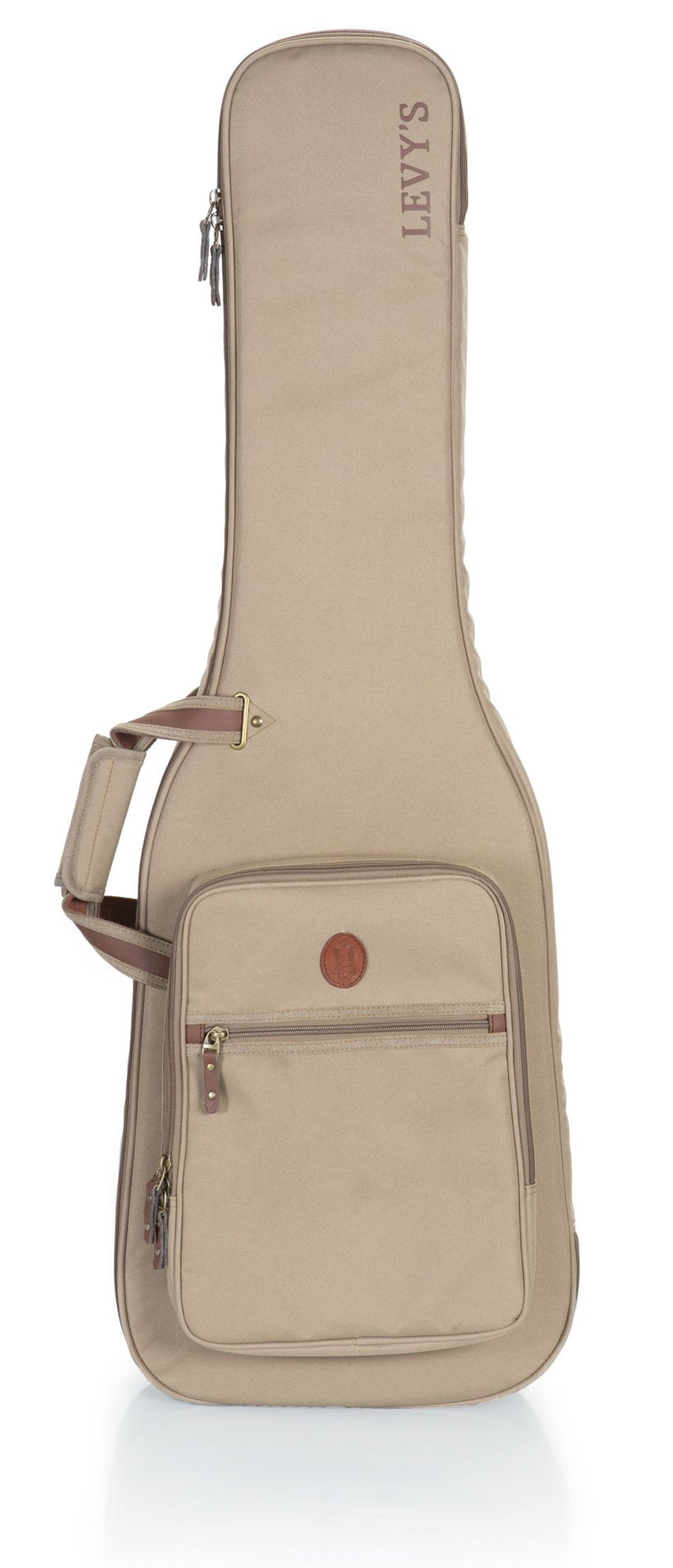 Levy's Deluxe Gig Bag for Electric Guitars - Tan - LVYELECTR200