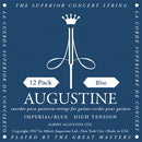 Augustine 12 PK Imperial/Blue High Tension Nylon Guitar Strings - HLSETIMPBLUEPK