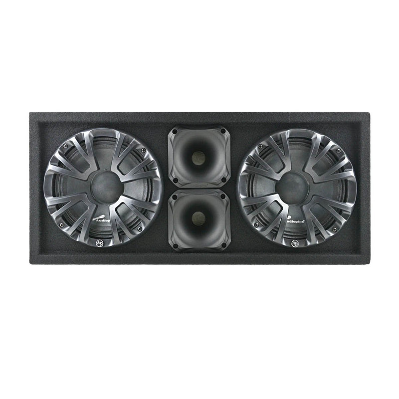 Audiopipe Dual 8" Subwoofer Enclosure - 500W Max AP-CHU-82