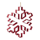 Snowflake Cookie Cutter Ornament (Set of 4)