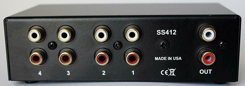 Rolls SS412 Four Channel Audio Source Selector