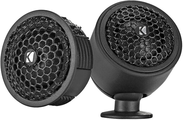 Kicker KS Series 125 Watts 3/4" Tweeter Speakers - Pair - 46KST2004