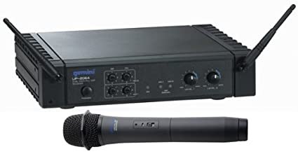 Gemini UF-2064M Pro 64-CH Dual Wireless Handheld Mic System - New Old Stock