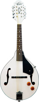 Oscar Schmidt A-Style Acoustic Electric Mandolin - White - OM10EWH