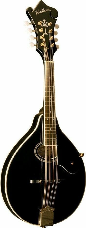 Washburn Americana A-Style Mandolin - Black - M1SDLB