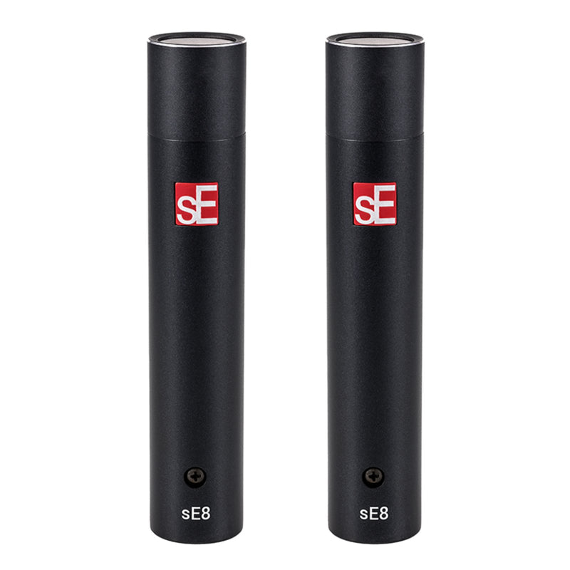 sE Electronics Matched Pair sE8 Omni Microphones w/ Clips & Case - SE8-OMNI-PAIR