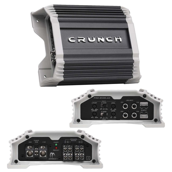 Crunch 4 Channel Amplifier 2000 Watts PZ2-2030.4D