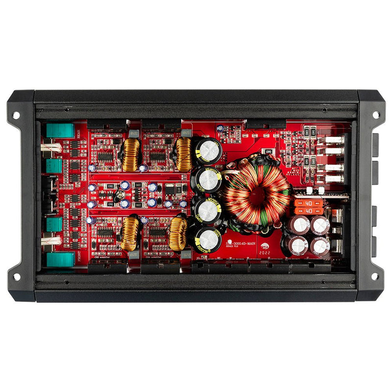 DS18 SXE-3000.4DBK 3000 Watt Full-Range Class D Amplifier