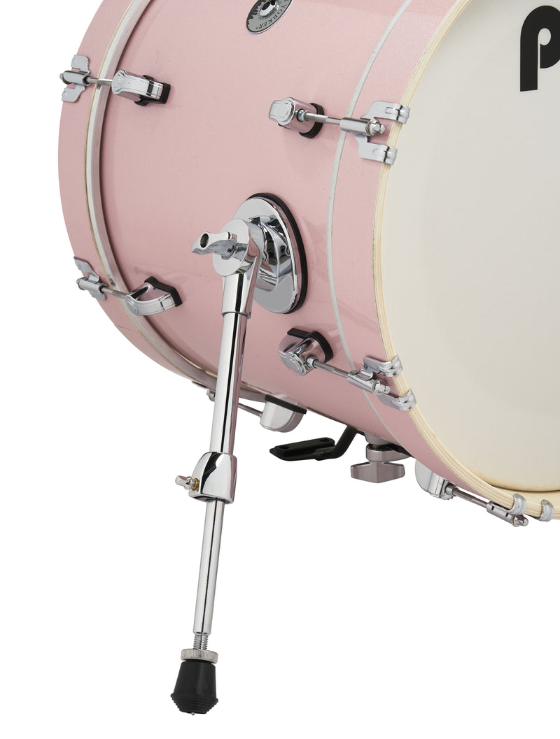 PDP New Yorker 4 Piece Shell Pack - 16/10/13/14 - Pale Rose Sparkle - PDNY1604PR