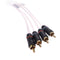 FUSION Performance RCA Cable - 4 Channel - 6&
